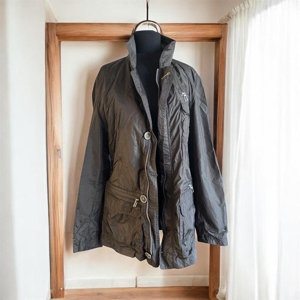 Men Bugatti Jacket Khaki M-L
