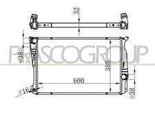 Fits BMW X3 Radiator 2014 2015 2016 2017 2018