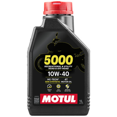Motorrad & Roller Motoröl 1L Motul 5000 4T 10W-40 Semi-Synt 4 Takt