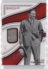 2023 Panini Immaculate Pink 7/9 Tom Yawkey #83 HOF uk2