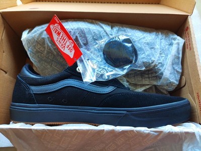 VANS SKATE MEN SNEAKER SHOE OFF THE WALL PRO BLACK SIZE 10.5 GILBERT CROCKETT