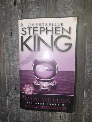 Stephen King WIZARD AND GLASS The Dark Tower IV Paperback Book 2003 9th Printing