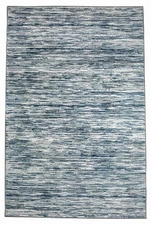 Davide 1228 Transitional Striated Blue 5x8 Area Rug