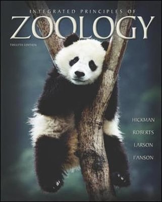 MP: Integrated Principles of Zoology w/ OLC bind-in card by Hickman: Used