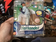 Felix Hernandez McFarlane MLB VARIATION Seattle Mariners Grey Jersey Chase fig