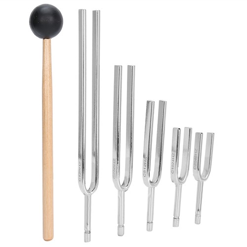 Therapeutisches Stimmgabel-Set – Frequenzen 128Hz, 256Hz, 512Hz für Klangheilung - Bild 3 von 13