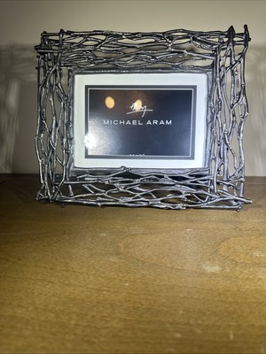 Michael Aram 5 X 7 Or 4 X 6 Twig Frame Oxidized Finish (1D)