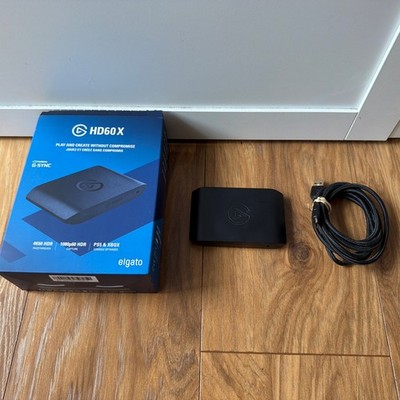 Elgato HD60 X Capture Karte - Schwarz, wie Neu!