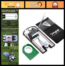 Golf Putting Mirror - Alignment Training Aid for Consistency Accuracy - Indoor