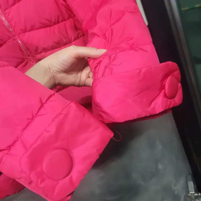 Prada Hot Pink Short Puffer Jacket Size 38 Womens thumbnail 6