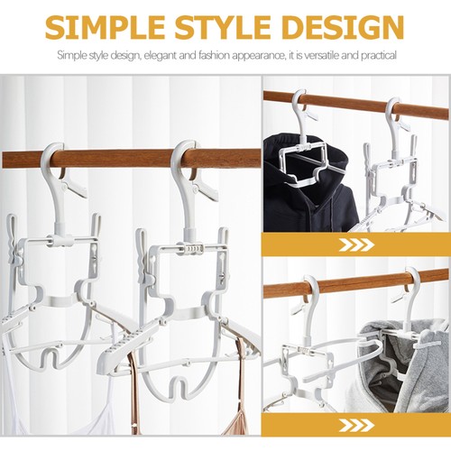 Percha Plegable Bebé Viaje Perchas Plegables para Sudaderas de Viaje - Imagen 7 de 12