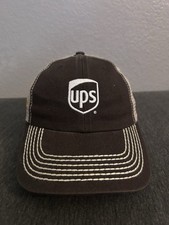 UPS Design Hat OSFM Adjustable Brown Color United Postal Service Ships Free