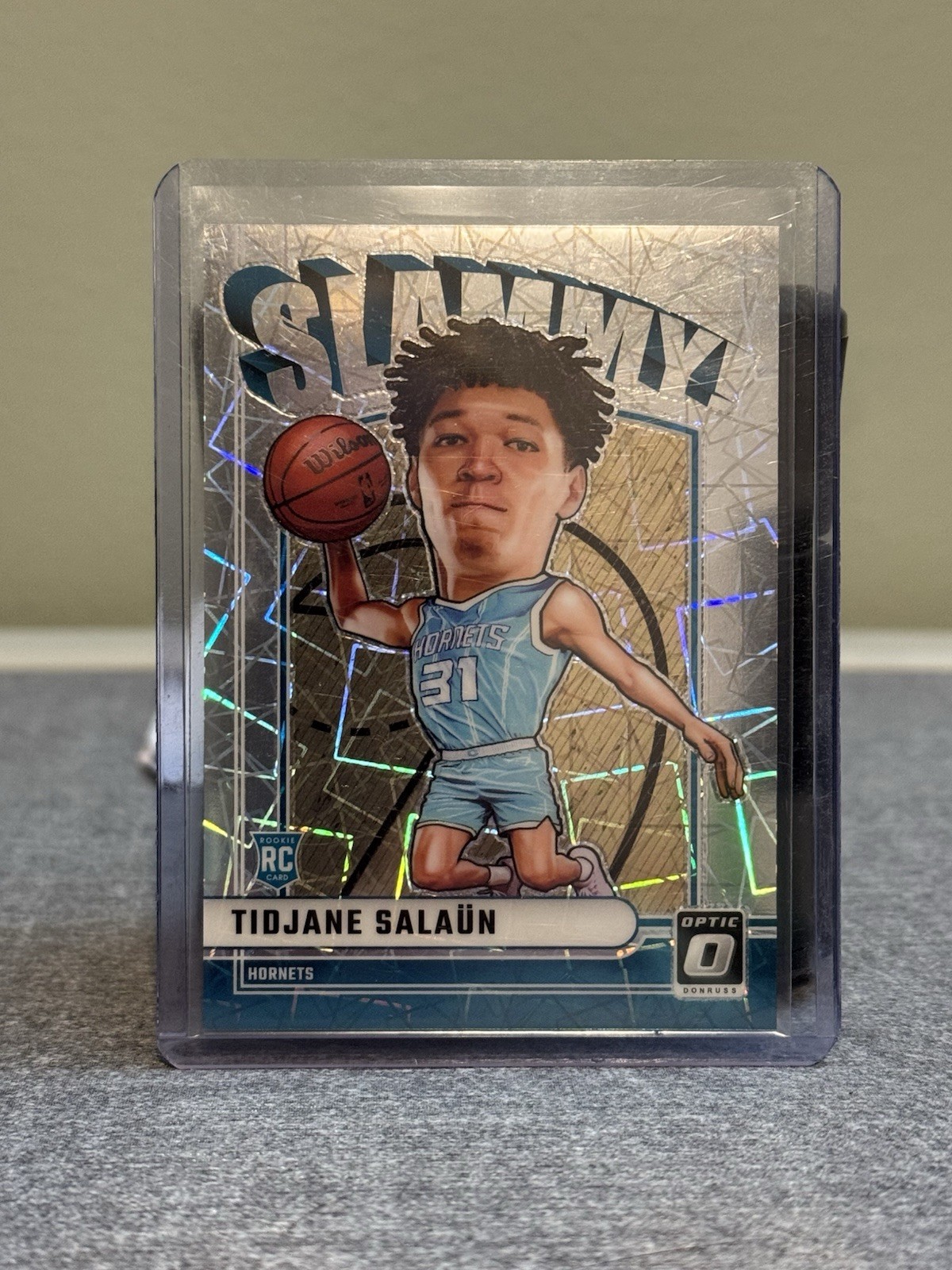 2024-25 Panini Donruss Optic Tidjane Salaun#19 RC Velocity Slammy! Case Hit SSP