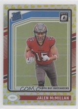 2024 Panini Donruss Optic Rated Rookie Flex Prizm 62/149 Jalen McMillan #239 5y7