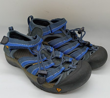 Keen Newport H2 Blue Black Water Friendly Hiking Sandals Youth Boys Size 3