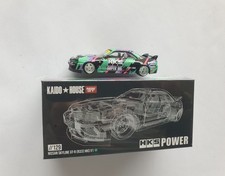 Nissan Skyline GT-R R33  HKS V1  Nr#129 *** Mini GT KAIDO HOUSE Custom 1:64