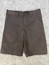 Dickies Boys Uniform School Shorts Black Size 18 Wrinkle Resistant