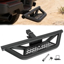 Upgraded Tow Hitch Step Trailer 2 Receivers For Trucks Suv Van Rv New