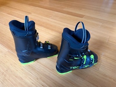 TECNOPRO Kinder Skistiefel T50-3; Schwarz/Gelb Größe: 23 ½ (MP)