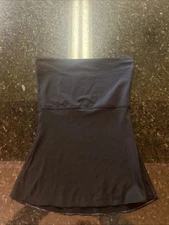 Spanx Strapless Shaping Top Womens Small Black Lightweight Smoothing Support