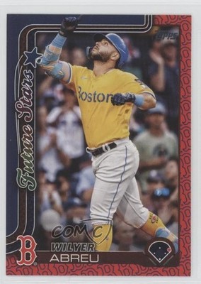 2025 Topps Series 2 Future Stars Team Color Border Wilyer Abreu #367 1j2e