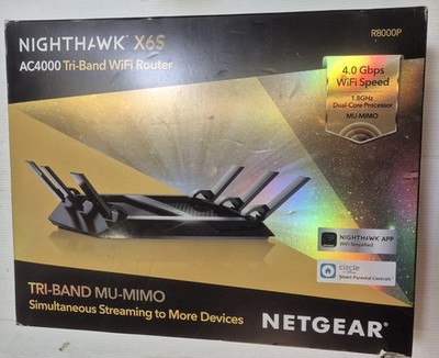 Netgear Nighthawk X6S AC4000 Tri-Band WLAN Router R8000P