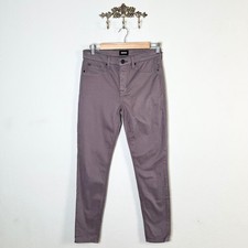 Hudson Nico Mid Rise Super Skinny Ankle Jeans Umber Taupe Size 28 WMA407SMT NWT