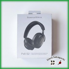 Bowers  Wilkins Px8 S2 Onyx Black Wireless Headphones ANC aptX Lossless 30h