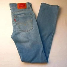 Boy's Levi's 510 Jeans Size 14 Skinny Mid Rise Light Wash Classic Stretch