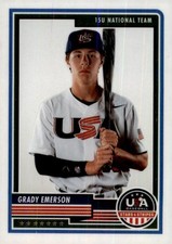 2023 Panini Stars & Stripes USA Baseball #26 Grady Emerson