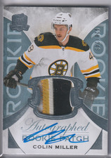 Colin Miller 2015-16 Upper Deck The Cup Rookie Patch Auto #/249