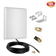 15dBi Water-Resistant Dual-Band WiFi Panel Antenna - Long Range Solution