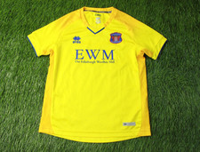 CARLISLE UNITED 2020/2021 FOOTBALL MEN SHIRT JERSEY GOALKEEPER GK ERREA SIZE XXS