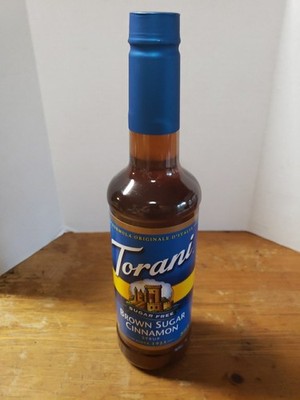 Torani Brown Sugar Cinnamon Syrup Sugar Free 750ml 25.4 Fl Oz