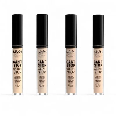 NYX Can't Stop Won't Stop Contour Concealer Matte Vegan In Pale, Fair And Ivory - Image 1 of 4