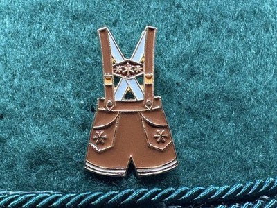 Lederhosen Bavarian Oktoberfest Hat Pin