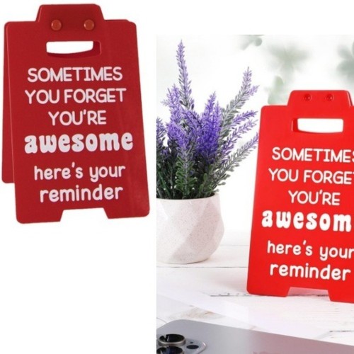 Inspirational Motivational Reminder Sign Acrylic Home Decor Home Art - Picture 3 of 6