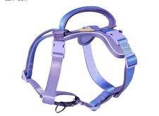 DF Freedom No Pull Martingale Dog Harness Rainbow, 3/4", Chest 22.4"-30.4"NEW