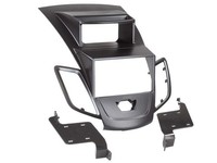 2-DIN Front Adapter FüR Ford Fiesta (Mit Display) 2008 > Schwarz