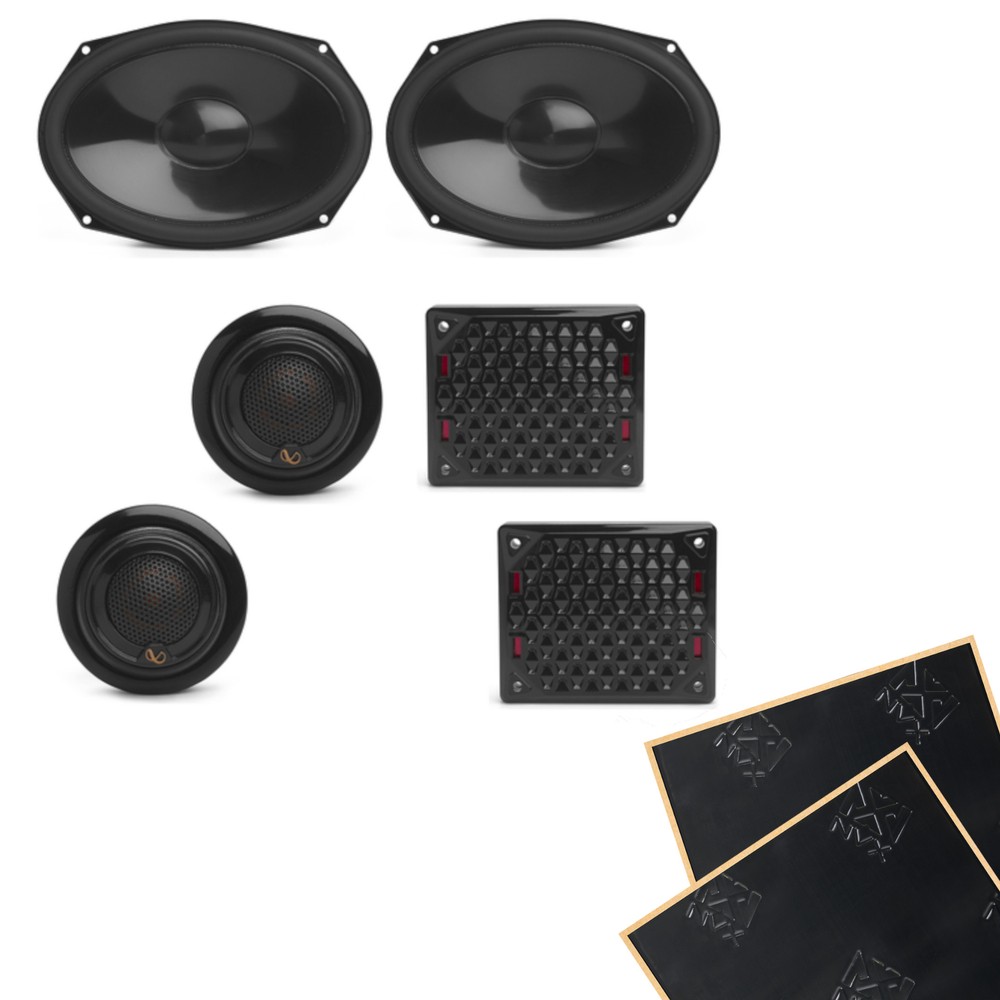 Infinity REF697CF 250W 6x9" Component Speakers with Sound Damping