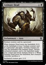 Animate Dead - Normal NM MTG Commander: Murders at Karlov Manor