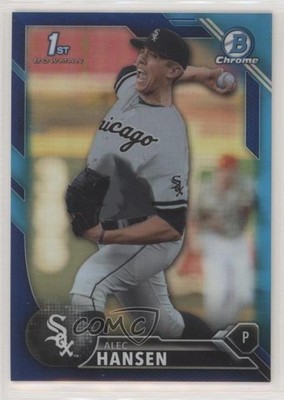2016 Bowman Draft Chrome Picks Blue Refractor 146/150 Alec Hansen #BDC-93 0b2