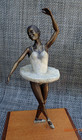 SIGNED JILL BALLERINA 1989 LTD ED BRONZE SCULPTURE 1/21 BY EP DALDOS AFTER DEGAS — photo 2