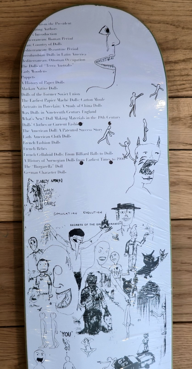 FA F*cking Awesome FuckingAwesome Jason Dill Drawings Skateboard