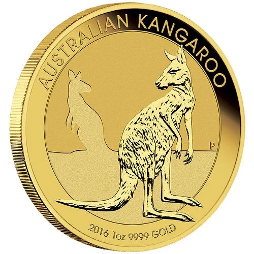 2016 1 oz Australian Gold Kangaroo Coin (BU) - Picture 3 of 3