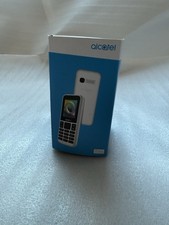 Alcatel 1066 Black Unlocked Feature Phone 1.8” Display FM Radio MicroSD Torch