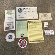 1977 Shelby American Automobile Club SAAC Lot Plaque, Matches, Sticker, Coaster