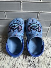 Walt Disney World Crocs Disney Lilo  Stitch Blue Clogs Kids Toddler C8
