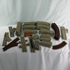 Lot of 48 Gullane Thomas Trackmaster Tan Train Track Pieces, Switches 2009 2010