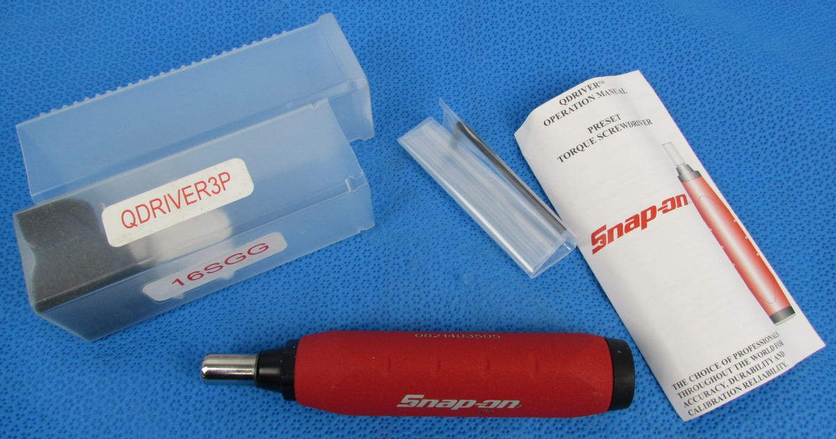 Snap On QDRIVER3P 1/4